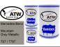 Preview: Mercedes-Benz, Mountain Gray Metallic, 787 / 7787: 500ml Lackdose + 500ml Klarlack + 250ml Härter - Set, von ATW Autoteile West.